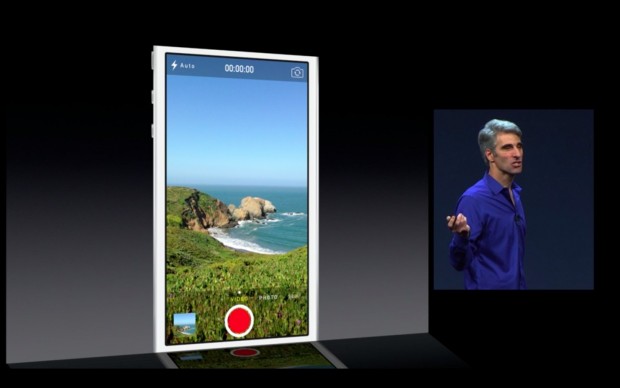 Vier Kamera-Apps in einer (Bild: Apple/Screenshot: Golem.de)